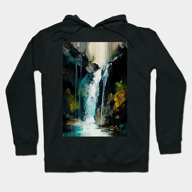 Cascading Dreams Hoodie by Legendary T-Shirts
